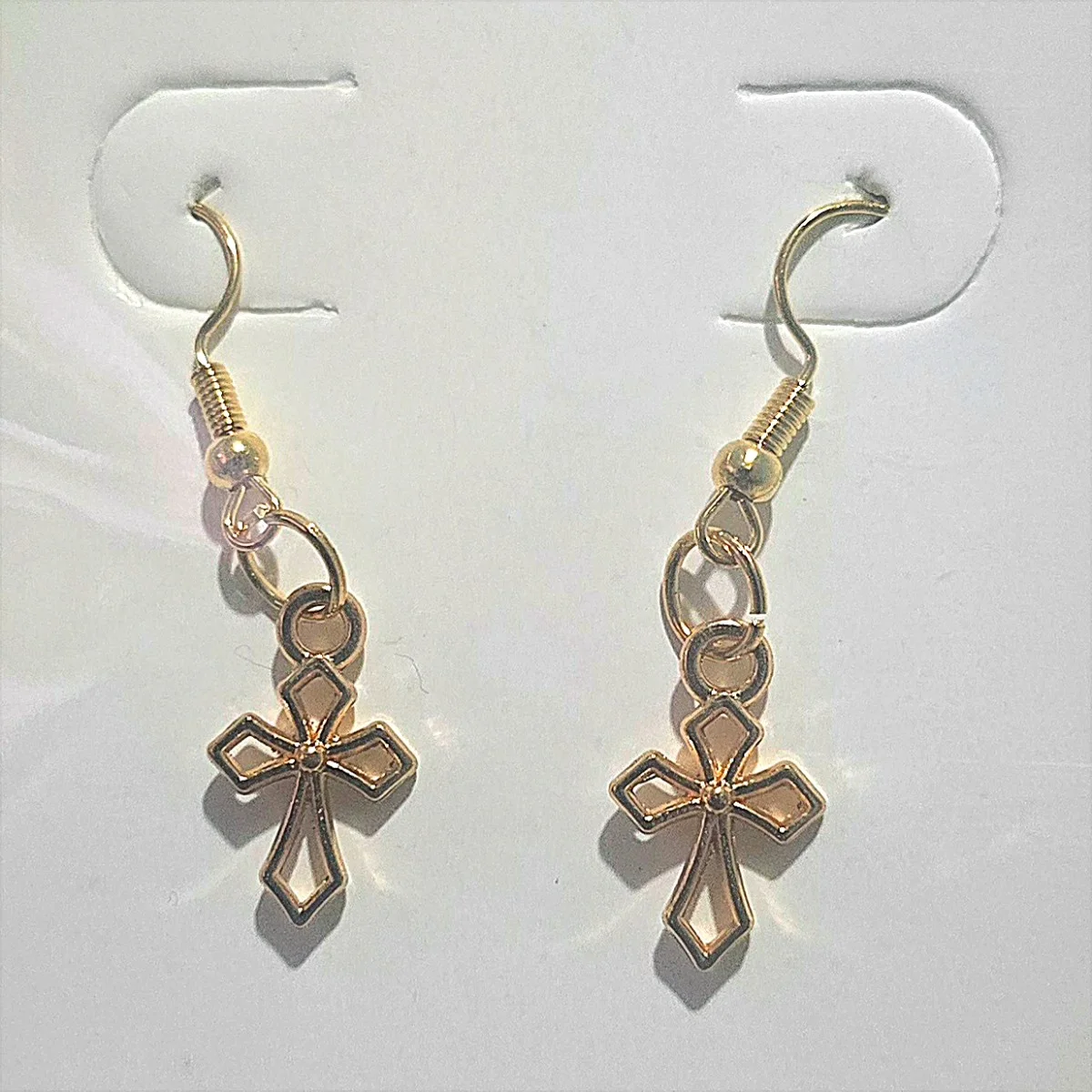 Aretes de cruz 01