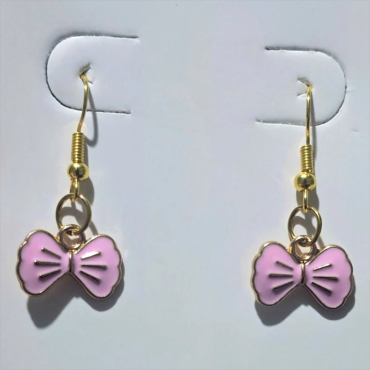 Aretes Lazo Rosa