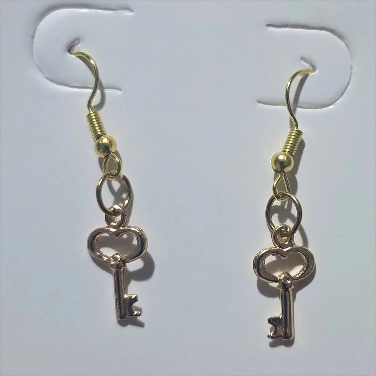Aretes Llave del Corazón
