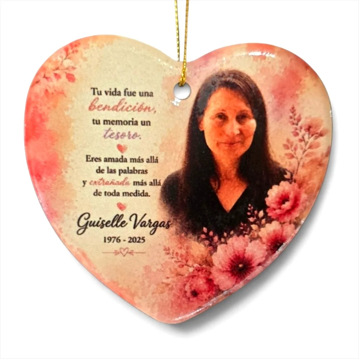 Adorno corazón para arbol